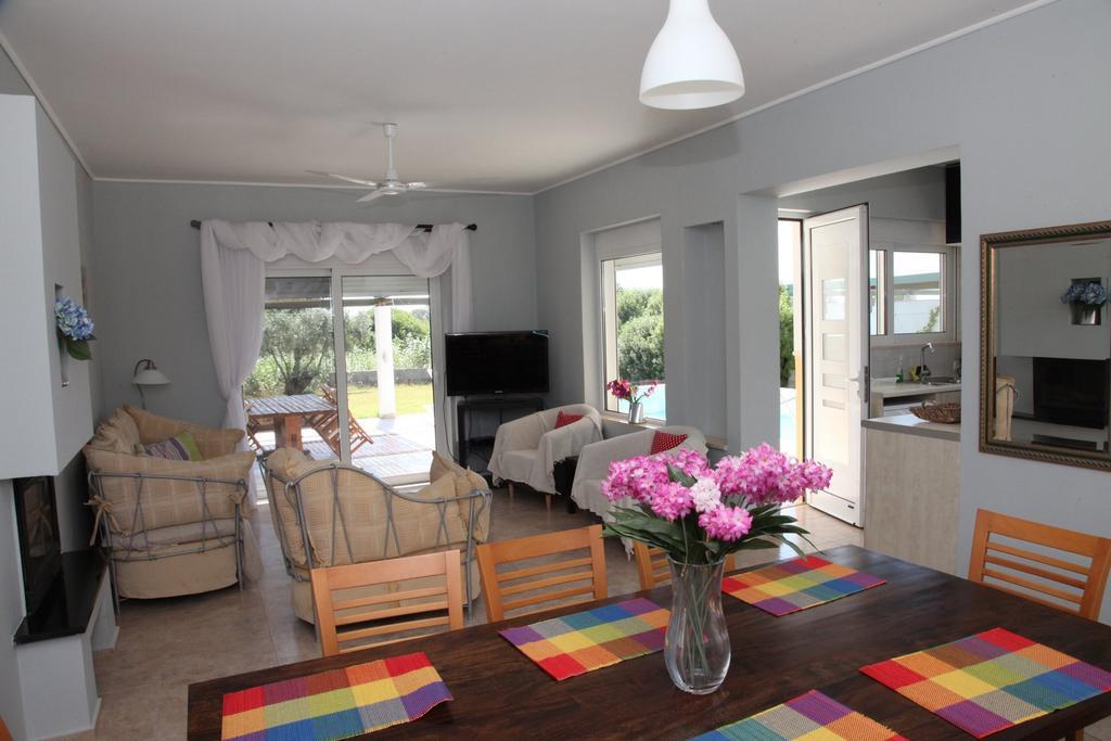 Afroditi-Villa-3, Private Pool, Sea And Golf Afantou Dış mekan fotoğraf